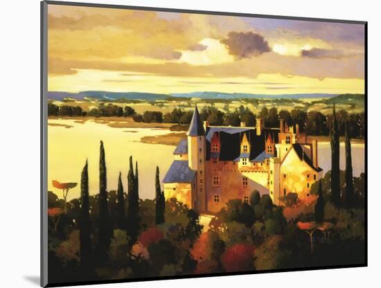 Chateau on the Loire-Max Hayslette-Mounted Giclee Print