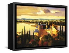 Chateau on the Loire-Max Hayslette-Framed Stretched Canvas