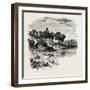 Chateau on the Rance, Normandy and Brittany, France, 19th Century-null-Framed Giclee Print