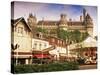 Chateau, Pierrefonds, Oise, Nord-Picardy, France-David Hughes-Stretched Canvas