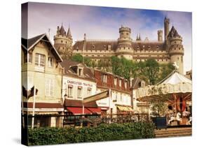 Chateau, Pierrefonds, Oise, Nord-Picardy, France-David Hughes-Stretched Canvas