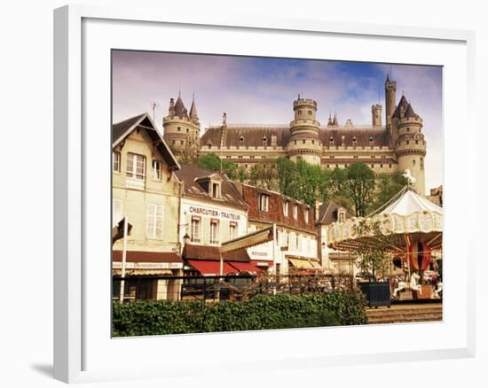 Chateau, Pierrefonds, Oise, Nord-Picardy, France-David Hughes-Framed Photographic Print