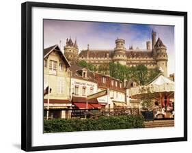 Chateau, Pierrefonds, Oise, Nord-Picardy, France-David Hughes-Framed Photographic Print