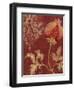 Chateau Pomegranate 2-Regina-Andrew Design-Framed Art Print