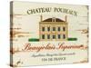 Chateau Poujeaux-Martin Wiscombe-Stretched Canvas