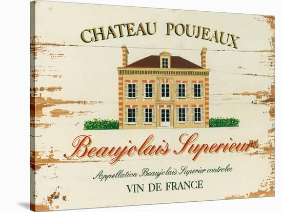 Chateau Poujeaux-Martin Wiscombe-Stretched Canvas