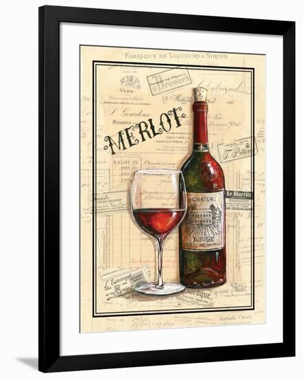 Chateau Rouge-Gregory Gorham-Framed Art Print