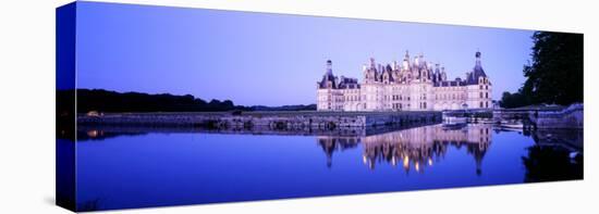 Chateau Royal De Chambord, Loire Valley, France-null-Stretched Canvas