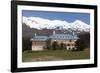 Chateau Tongariro Hotel and Mount Ruapehu-Stuart-Framed Photographic Print