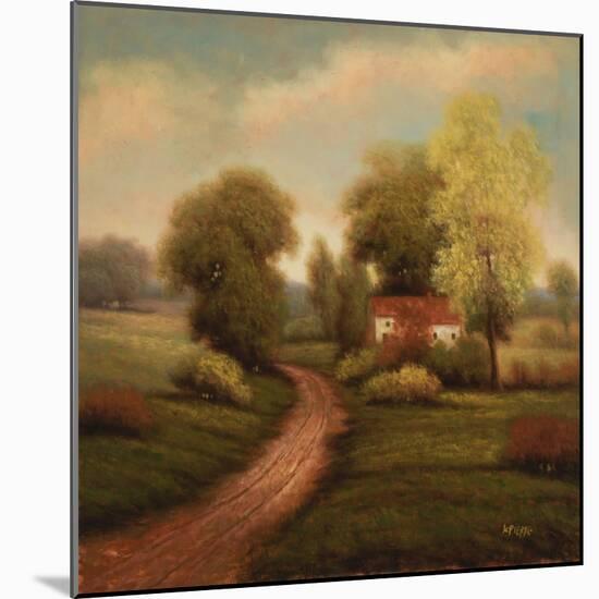 Chateau Trail-null-Mounted Art Print