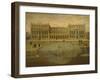 Chateau Versailles Viewed from Gardens, 1675, France 17th Century-null-Framed Giclee Print