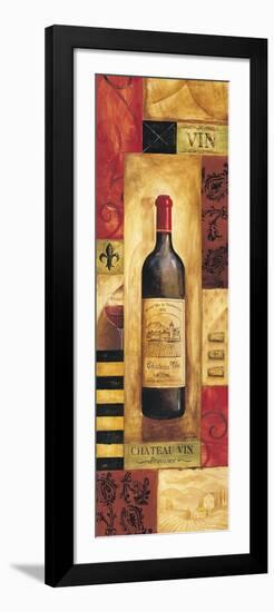 Chateau Vin Panel-Gregory Gorham-Framed Art Print