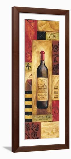 Chateau Vin Panel-Gregory Gorham-Framed Art Print