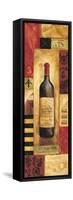 Chateau Vin Panel-Gregory Gorham-Framed Stretched Canvas