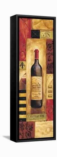 Chateau Vin Panel-Gregory Gorham-Framed Stretched Canvas