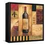 Chateau Vin Sq.-Gregory Gorham-Framed Stretched Canvas