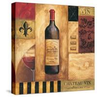 Chateau Vin Sq.-Gregory Gorham-Stretched Canvas