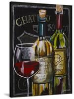 Chateau Vinyard-Jennifer Garant-Stretched Canvas