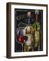 Chateau Vinyard-Jennifer Garant-Framed Giclee Print