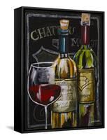 Chateau Vinyard-Jennifer Garant-Framed Stretched Canvas