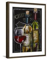 Chateau Vinyard-Jennifer Garant-Framed Giclee Print