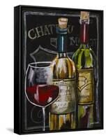 Chateau Vinyard-Jennifer Garant-Framed Stretched Canvas