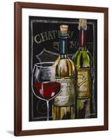 Chateau Vinyard-Jennifer Garant-Framed Giclee Print