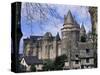 Chateau, Vitre, Ille-Et-Vilaine, Brittany, France-David Hughes-Stretched Canvas