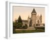 Chateaux de Bourbon , Busset near Vichy, France, c.1890-1900-null-Framed Photographic Print