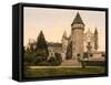 Chateaux de Bourbon , Busset near Vichy, France, c.1890-1900-null-Framed Stretched Canvas