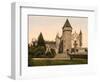 Chateaux de Bourbon , Busset near Vichy, France, c.1890-1900-null-Framed Photographic Print