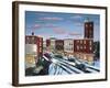 Chatham Clock Tower-Bob Fair-Framed Giclee Print