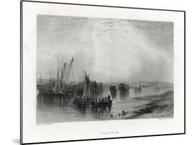 Chatham, Kent, 1860-E Finden-Mounted Giclee Print