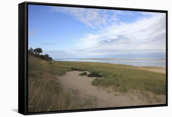 Chatham Lighthouse Beach, Chatham, Cape Cod, Massachusetts, New England, Usa-Wendy Connett-Framed Stretched Canvas