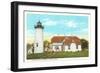 Chatham Lighthouse, Cape Cod, Mass.-null-Framed Art Print