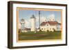 Chatham Lighthouse, Chatham, Mass.-null-Framed Art Print