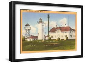 Chatham Lighthouse, Chatham, Mass.-null-Framed Art Print