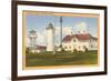 Chatham Lighthouse, Chatham, Mass.-null-Framed Premium Giclee Print