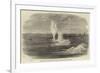 Chatham Siege Operations, Explosion of Mines under the Medway-null-Framed Giclee Print