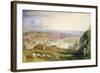 Chatham, Towards Fort Pitt-J. M. W. Turner-Framed Giclee Print