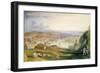 Chatham, Towards Fort Pitt-J. M. W. Turner-Framed Giclee Print