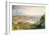 Chatham, Towards Fort Pitt-J. M. W. Turner-Framed Giclee Print