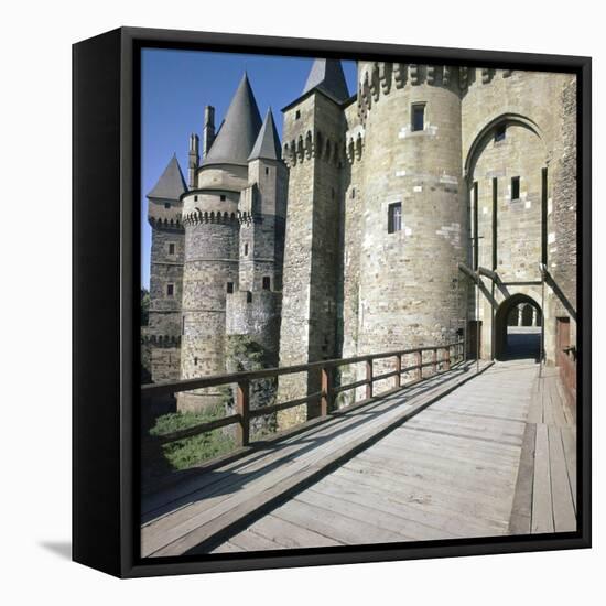 Chatlan at Vitre Castle, 14th Century-CM Dixon-Framed Stretched Canvas