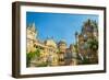 Chatrapati Shivaji Terminus Earlier known as Victoria Terminus in Mumbai, India-mazzzur-Framed Photographic Print