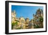 Chatrapati Shivaji Terminus Earlier known as Victoria Terminus in Mumbai, India-mazzzur-Framed Photographic Print