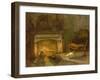 Chats au coin du feu-null-Framed Giclee Print