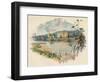 'Chatsworth from the Derwent', c1890-Charles Wilkinson-Framed Giclee Print