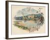 'Chatsworth from the Derwent', c1890-Charles Wilkinson-Framed Giclee Print