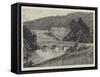 Chatsworth, from the Park-null-Framed Stretched Canvas