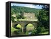 Chatsworth House, Derbyshire, England, UK-Peter Scholey-Framed Stretched Canvas